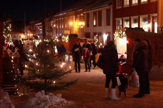 Røros christmas market Trøndelag Norway