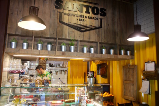 Santos restaurant Seville Sevilla healthy food 