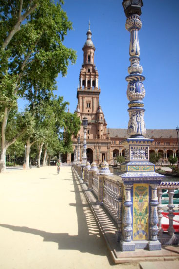 Seville Plaza Espanya Sevilla Andalusia Andalucia Spain things to do in Seville
