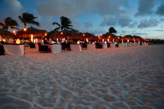 Passions on the beach Aruba restaurants