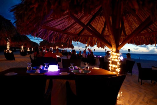 Passions on the beach Aruba beach restaurant Eagle Beach Aruba restaurants