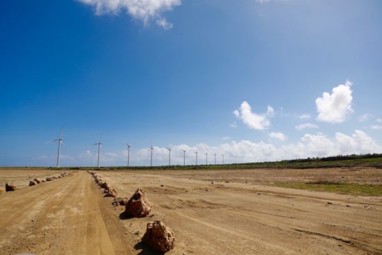 Green energy Aruba wind mills sustainable Aruba