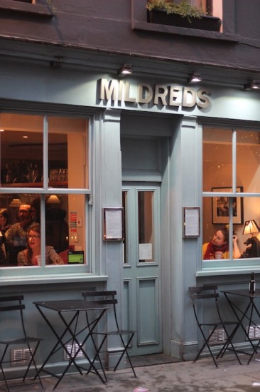 Mildreds vegetarian restaurant London