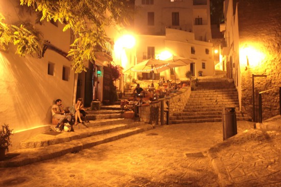 sescalinata ibiza town