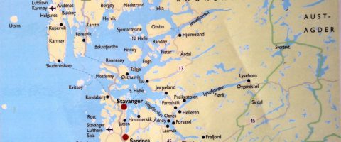 stavanger region map