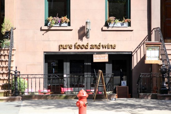 Pure Food and Wine New York