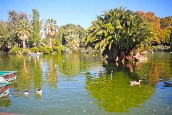 Park Ciutadella Barcelona green travel