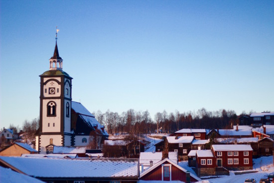 Røros winter wonderland Trøndelag Norway snow