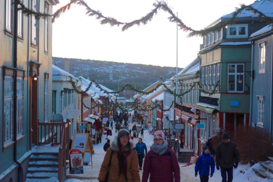Røros christmas market Trøndelag Norway