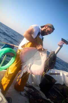 Fishing with chef Richard, Can Bernat des Grau sustainable fish Menorca Spain Balearics
