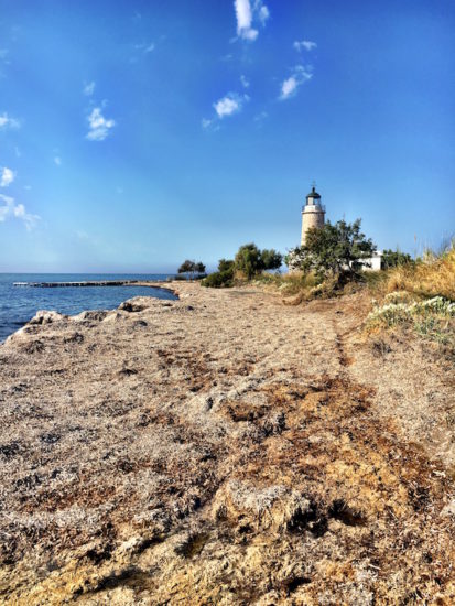 Lighthouse Messolonghi lagoon