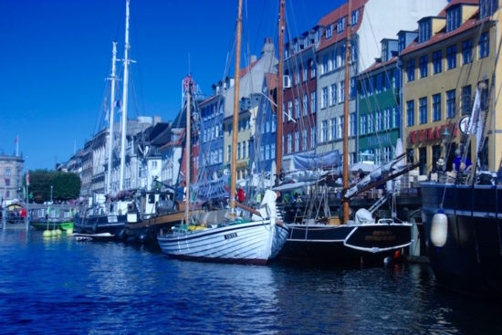 Nyhavn boat trip Copenhagen gammel strand