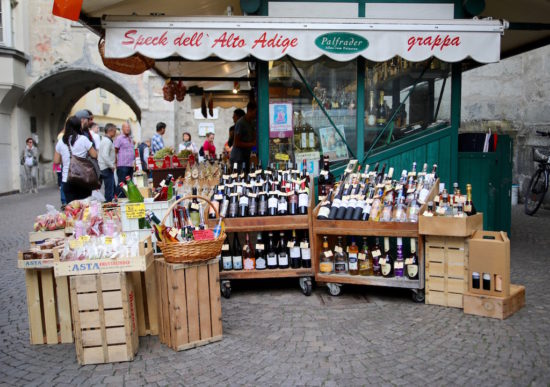 Brixen, South Tyrol alto adige bressanone food stall