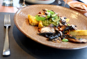 Vegetarian food in Ostend, Belgium
